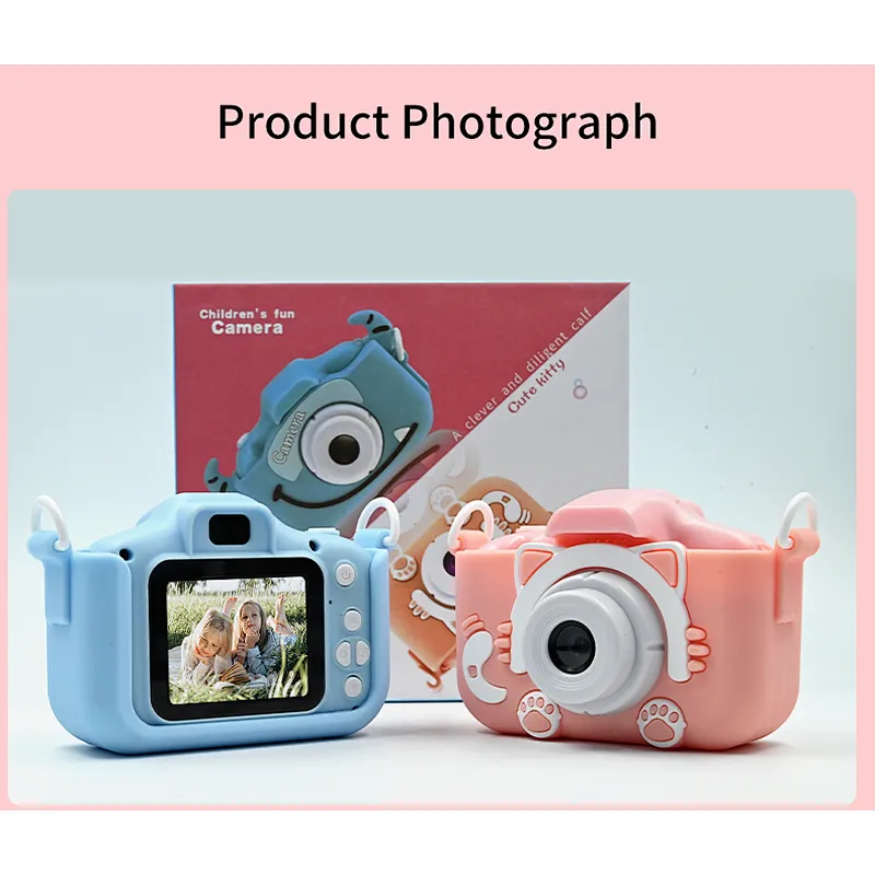 Cartoon Filter Mini Camera for Kids 1080P Digital Camera for Kids Support OEM ODM Wholesale